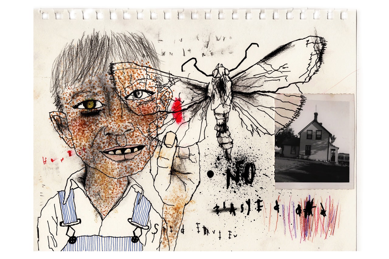 lewis rossignol artist artworks illustrations pen and paper tyler the creator igor sketches mixed media drawings profile