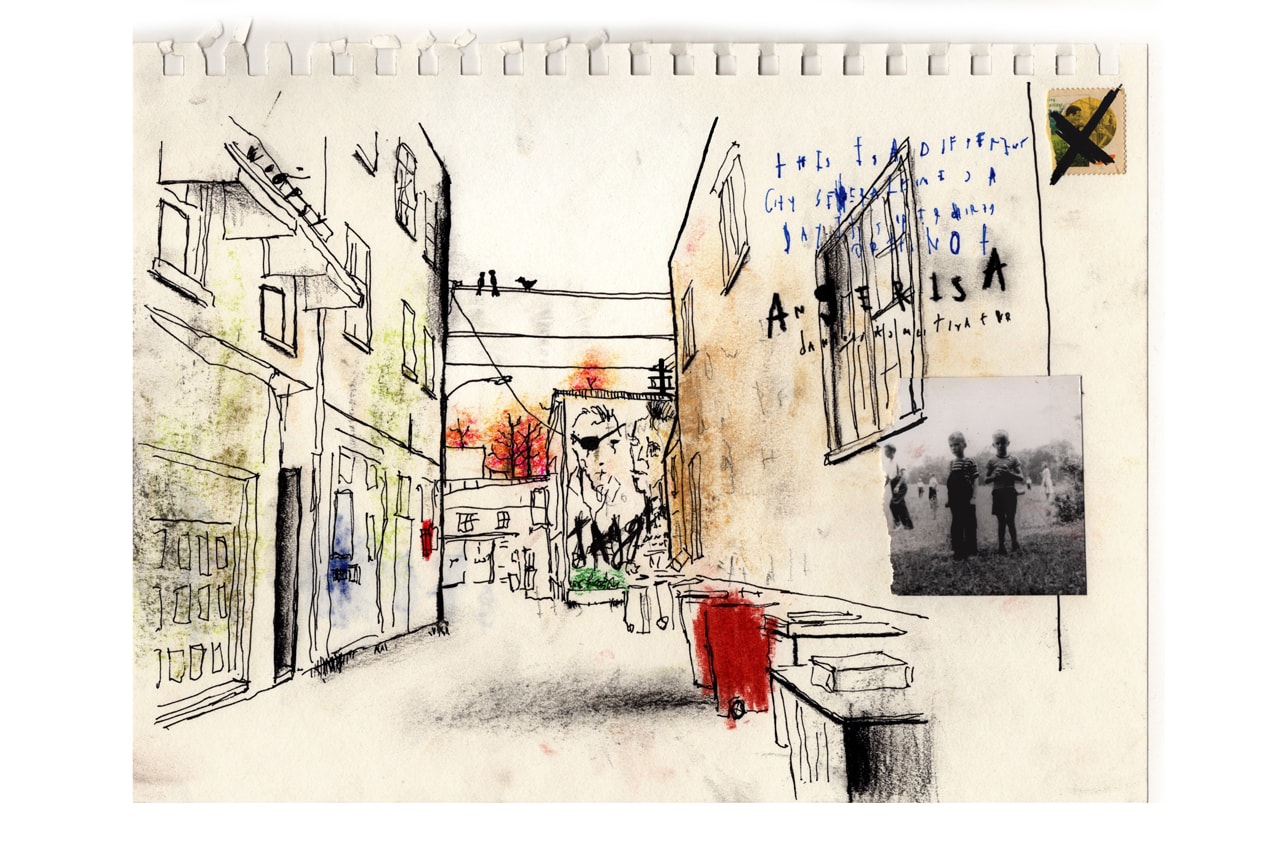 lewis rossignol artist artworks illustrations pen and paper tyler the creator igor sketches mixed media drawings profile