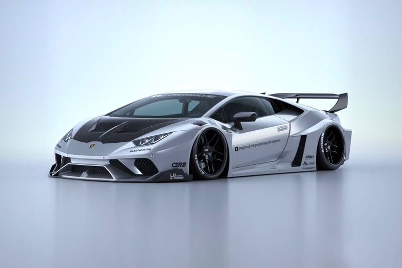 Liberty Walk LB-Silhouette WORKS HURACAN GT bodykit widebody cars supercars hypercars japanese tuner 