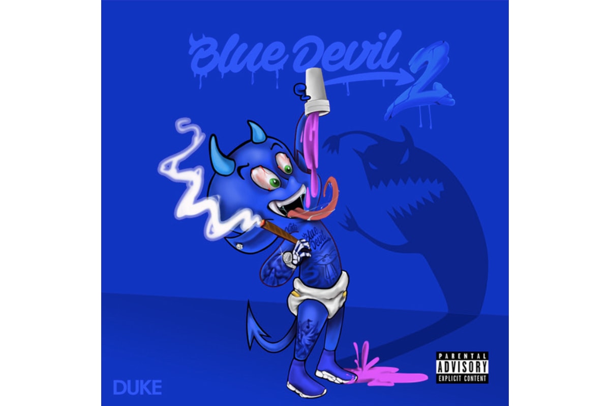 Lil Duke 'Blue Devil 2' Album Stream listen now YSL young stoner life records young thug gunna lil keed lil yachty trap boy freddy lil durk steezy atl atlanta hip-hop rap trap psychedelic