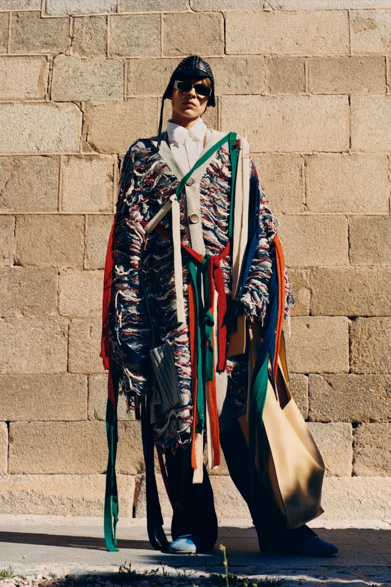 LOEWE Fall/Winter 2019 Collection Lookbook Tyler Mitchell Jonathan Anderson Benjamin Bruno toledo spain Piedra del Rey Moro Museo de Santa Cruz unesco world heritage site deconstruction tailored garments