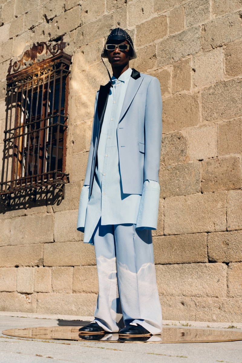 LOEWE Fall/Winter 2019 Collection Lookbook Tyler Mitchell Jonathan Anderson Benjamin Bruno toledo spain Piedra del Rey Moro Museo de Santa Cruz unesco world heritage site deconstruction tailored garments