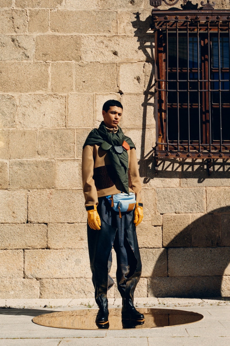 LOEWE Fall/Winter 2019 Collection Lookbook Tyler Mitchell Jonathan Anderson Benjamin Bruno toledo spain Piedra del Rey Moro Museo de Santa Cruz unesco world heritage site deconstruction tailored garments