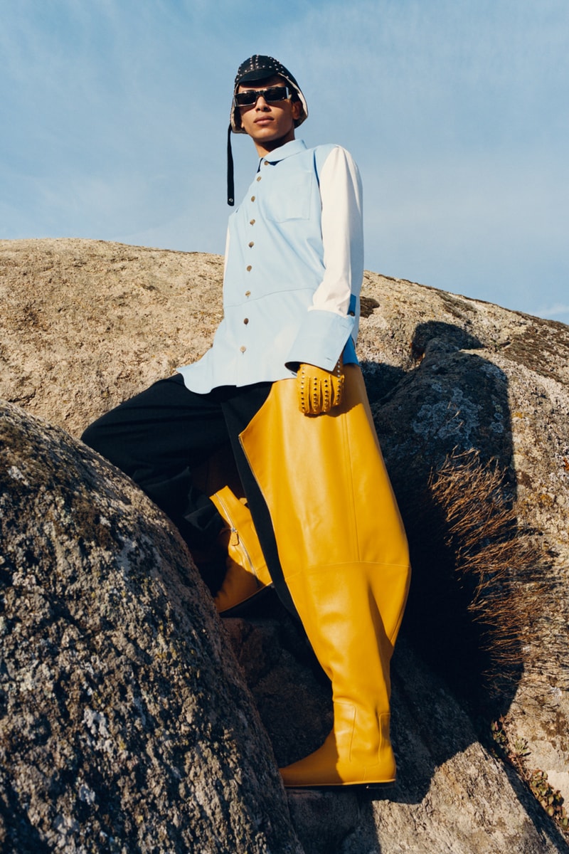 LOEWE Fall/Winter 2019 Collection Lookbook Tyler Mitchell Jonathan Anderson Benjamin Bruno toledo spain Piedra del Rey Moro Museo de Santa Cruz unesco world heritage site deconstruction tailored garments