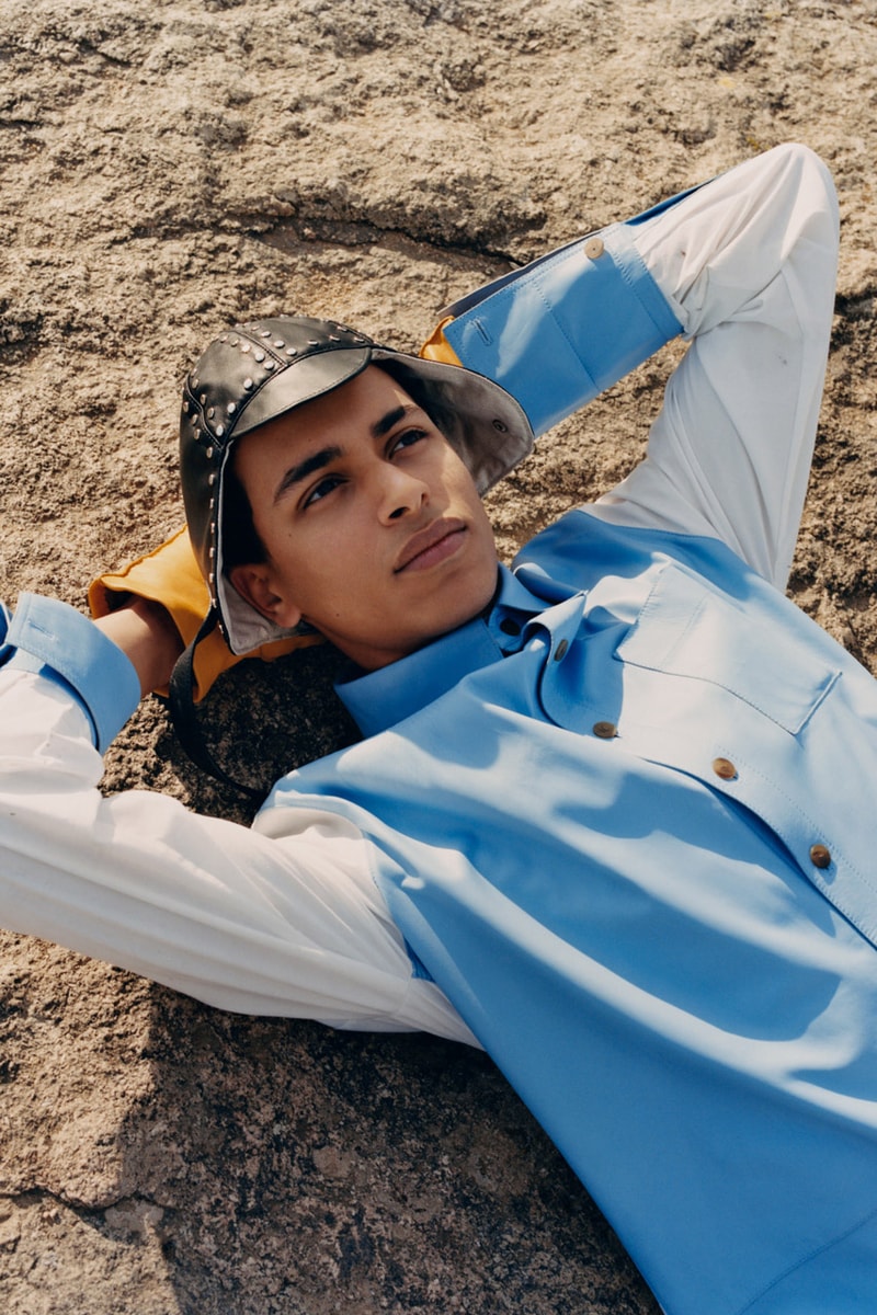 LOEWE Fall/Winter 2019 Collection Lookbook Tyler Mitchell Jonathan Anderson Benjamin Bruno toledo spain Piedra del Rey Moro Museo de Santa Cruz unesco world heritage site deconstruction tailored garments