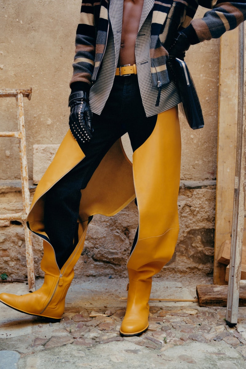 LOEWE Fall/Winter 2019 Collection Lookbook Tyler Mitchell Jonathan Anderson Benjamin Bruno toledo spain Piedra del Rey Moro Museo de Santa Cruz unesco world heritage site deconstruction tailored garments