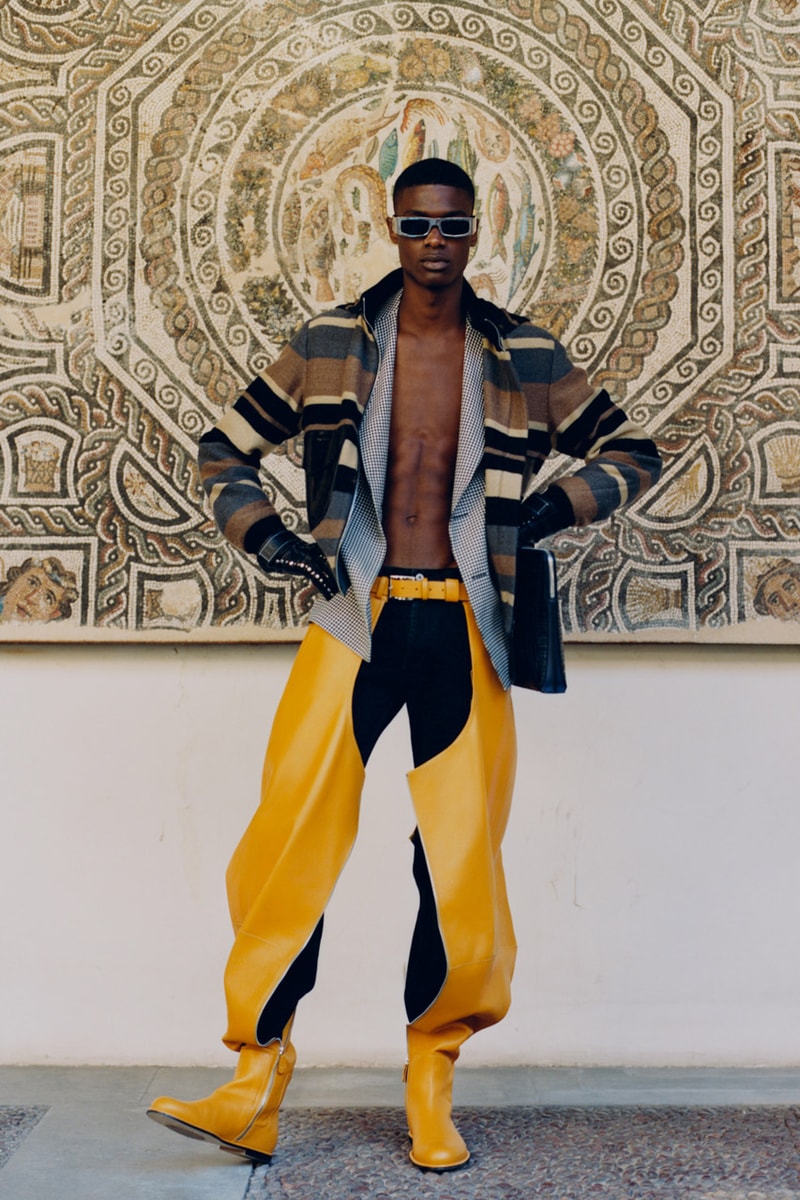 LOEWE Fall/Winter 2019 Collection Lookbook Tyler Mitchell Jonathan Anderson Benjamin Bruno toledo spain Piedra del Rey Moro Museo de Santa Cruz unesco world heritage site deconstruction tailored garments