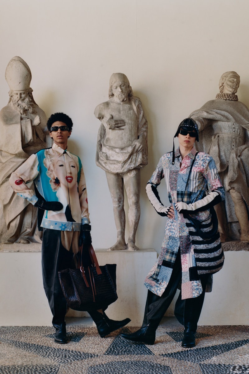 LOEWE Fall/Winter 2019 Collection Lookbook Tyler Mitchell Jonathan Anderson Benjamin Bruno toledo spain Piedra del Rey Moro Museo de Santa Cruz unesco world heritage site deconstruction tailored garments