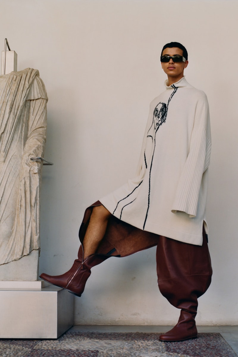 LOEWE Fall/Winter 2019 Collection Lookbook Tyler Mitchell Jonathan Anderson Benjamin Bruno toledo spain Piedra del Rey Moro Museo de Santa Cruz unesco world heritage site deconstruction tailored garments