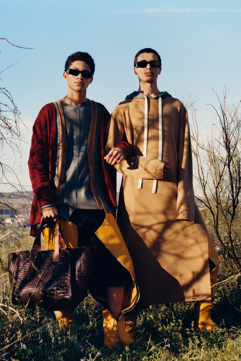 LOEWE Fall/Winter 2019 Collection Lookbook Tyler Mitchell Jonathan Anderson Benjamin Bruno toledo spain Piedra del Rey Moro Museo de Santa Cruz unesco world heritage site deconstruction tailored garments
