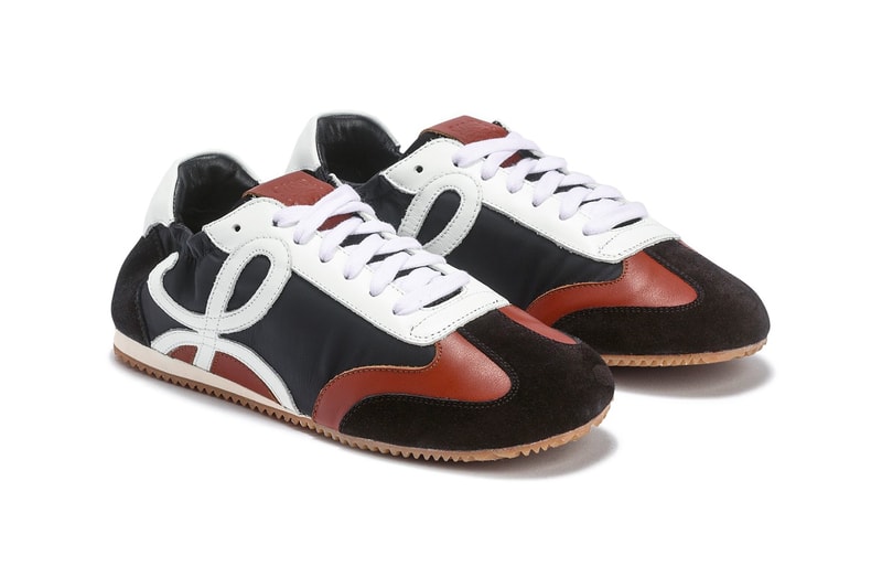 LOEWE Retro Sneaker Release Buy Black White Brown