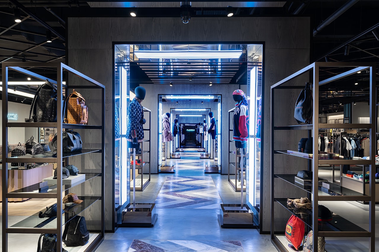 Harrods Opens Men's Space With Brand Names, Not Categories, Dominating