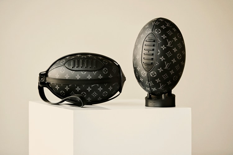 Louis Vuitton Crafts a Monogram Rugby Ball With All Blacks Legend Dan Carter