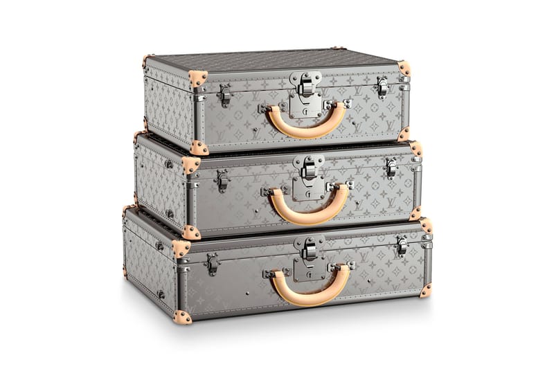 Louis Vuitton's Bisten Suitcases Get a Titanium Makeover