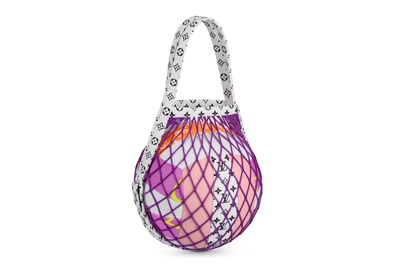 Louis Vuitton Giant Volley Bal Release summer luxury LVMH french paris leather sports balls objects home collectibles 