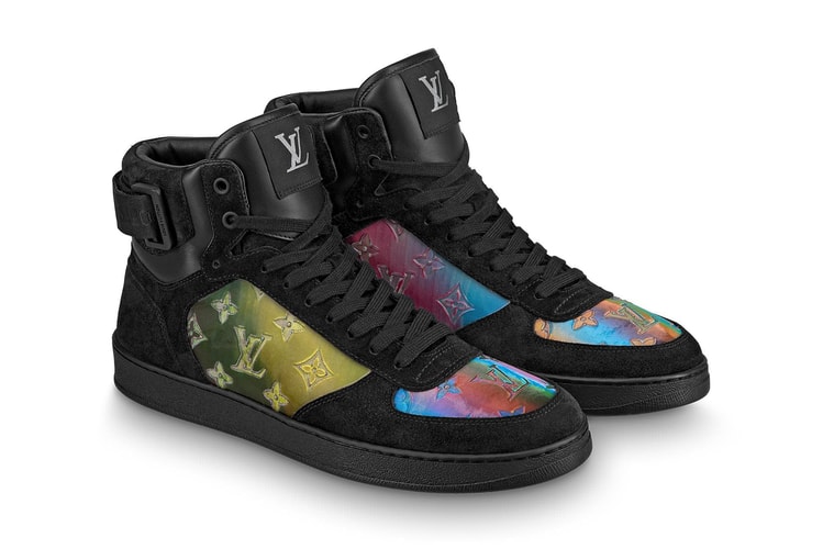 Louis Vuitton Gives Its Luxembourg & Rivoli Sneakers Iridescent Makeovers
