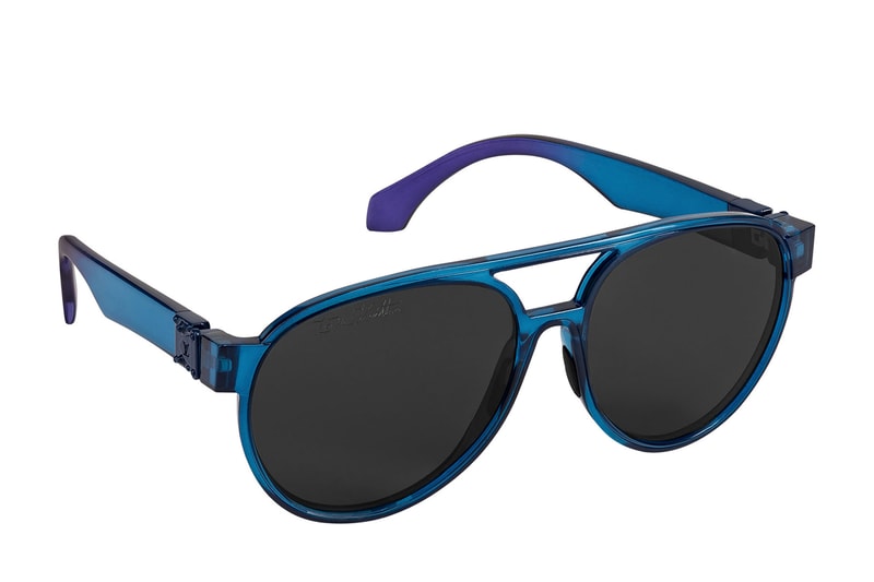 Louis Vuitton LV Rainbow Sunglasses Virgil Abloh Pilot Square Spring Summer 2019 Paris Accessories Shades Eyewear Lens temple 