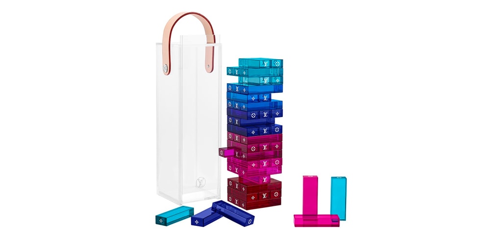 Louis Vuitton Monogram Tower Jenga Set Release | Hypebeast