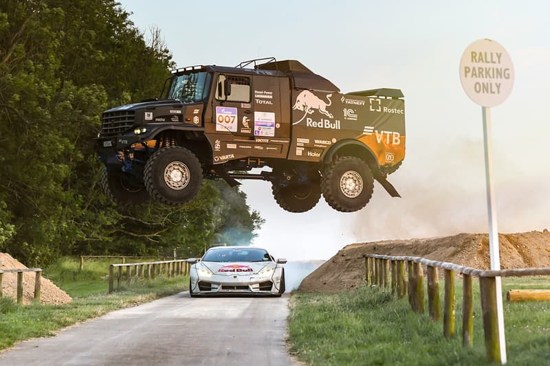 Mad Mike Red Bull Lamborghini Huracán NIMBUL Drift Car Goodwood Festival of Speed 2019 First Look Custom Build Supercar Hypercar Dakar Rally winner Eduard Nikoleav 9,500 kg KAMAZ MASTER truck Russian Military Interview Video Youtube
