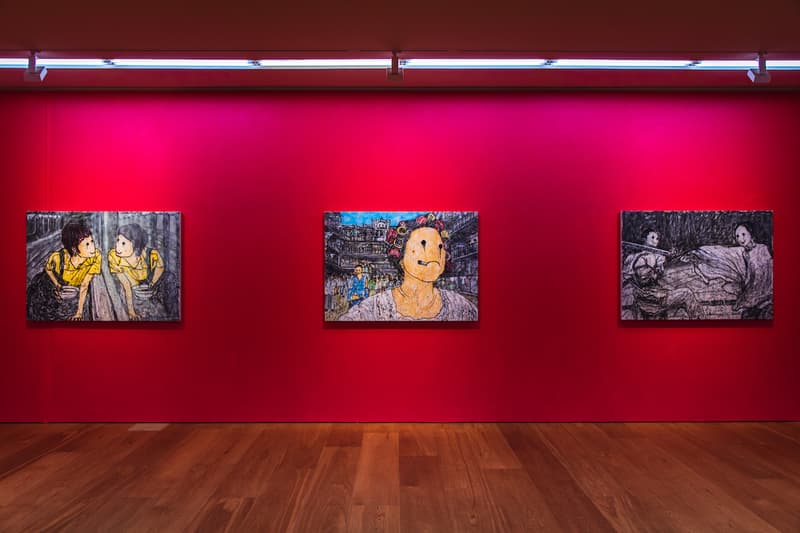 madsaki perrotin hong kong solo exhibition paintings artworks shows