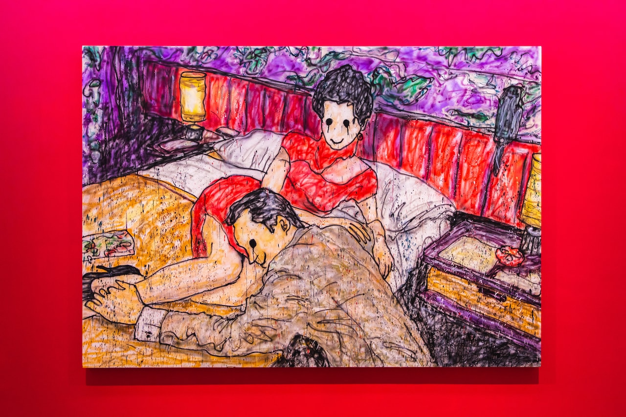 madsaki perrotin hong kong solo exhibition paintings artworks shows