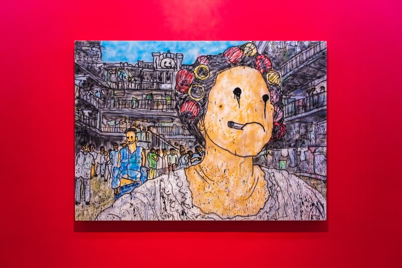 madsaki perrotin hong kong solo exhibition paintings artworks shows