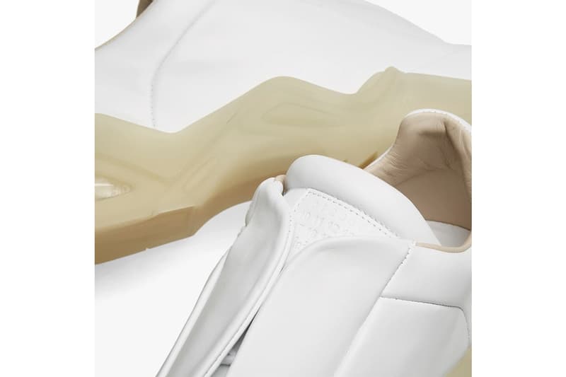 Maison Margiela 22 New Future Low Black White Chunky Sneaker Release Information Cop Online END.Clothing Retro Futuristic Translucent Shark Tooth Sole Unit Calfskin Leather Numbers Single Stitch Debossed