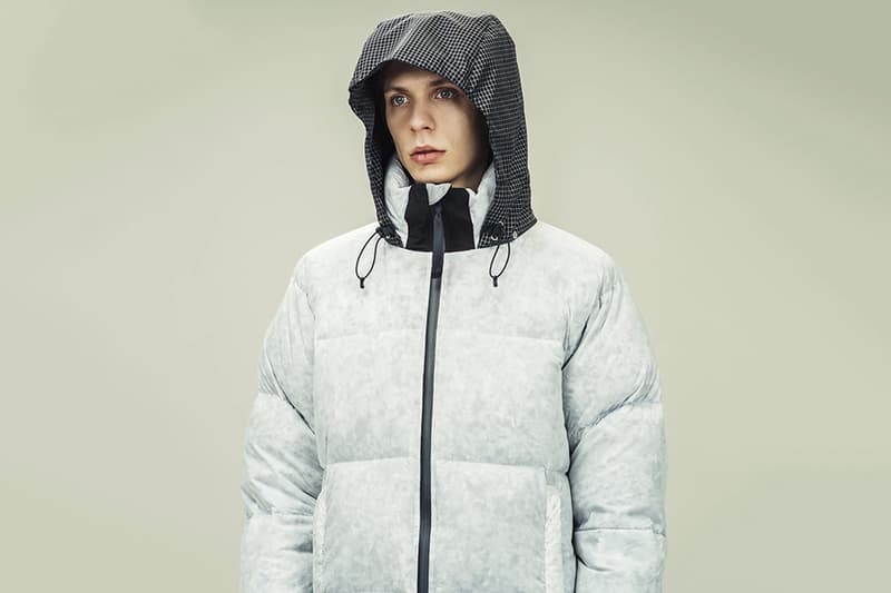 MEANSWHILE Fall Winter 2019 Collection Japanese outdoor label technical progressive down jacket parka noragi deconstructed mountaineering multi pocket tactical vest