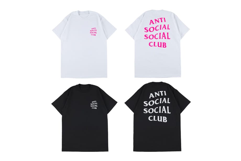 Anti Social Social Club Tee Size Chart