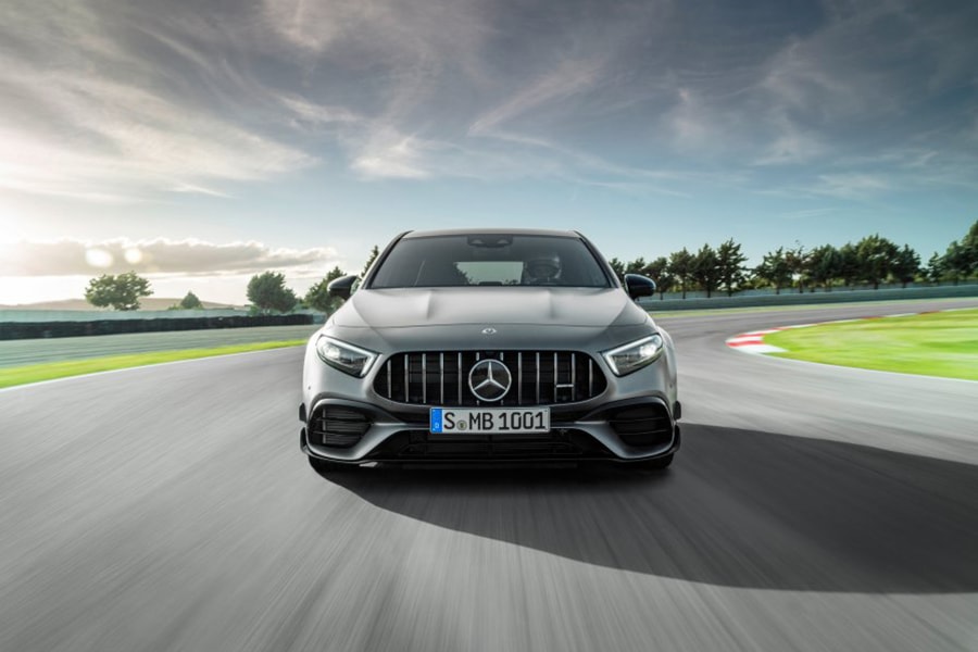 Mercedes Amg Cla 45 S 4matic Coupe Official Reveal Hypebeast