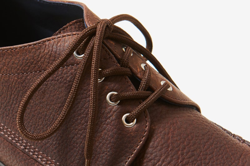 nanamica Dr Martens Camberwell MIE Black Brown nautical marine Japanese tokyo shoes footwear piece fine grain leather air cushioning ziggy sole grip traction tread stitching timeless classic vamp quarter