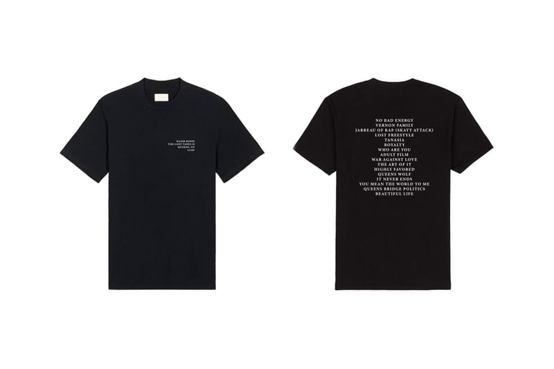 Nas & Aimé Leon Dore Channel Queens for 'The Lost Tapes 2' Merchandise