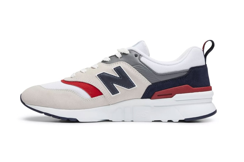 New Balance Liverpool Away 997 Release LFC liverpool fc soccer football away red white blue grey