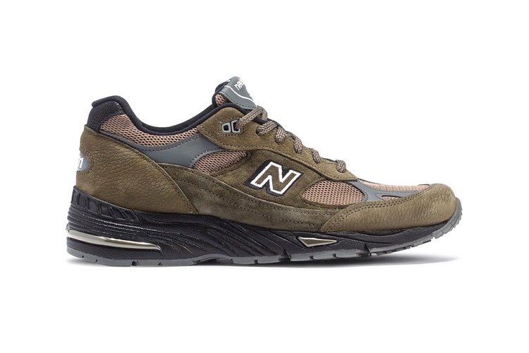 New Balance's M991FDS Made in England Receives an "Olive/Tan" Makeover
