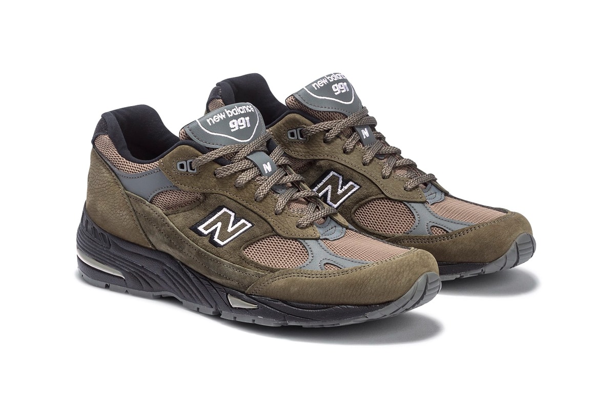 New Balance M991FDS Made in England Olive Tan Release Buy info Date