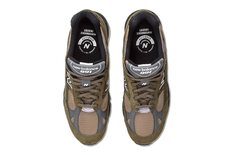 New Balance M991FDS Made in England Olive Tan Release Buy info Date