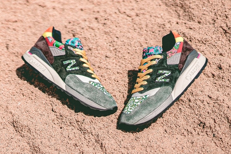 New Balance Unveils Two Footwear Classics Imbued With Vivid Patterns