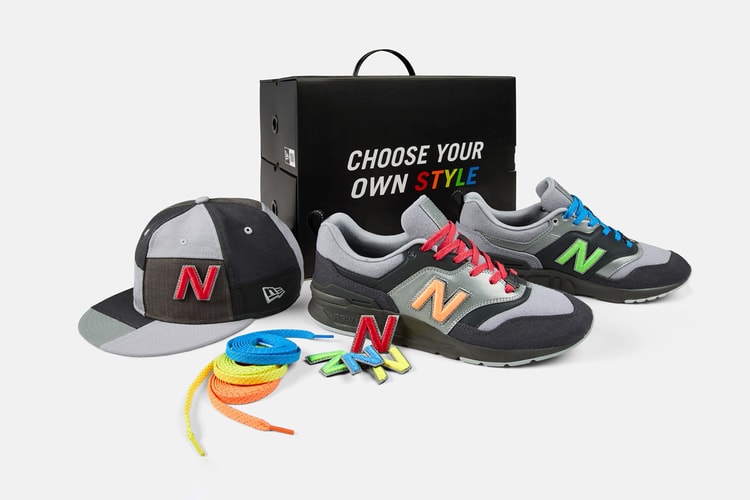 New Era and New Balance Drop 997 With Removable Logos