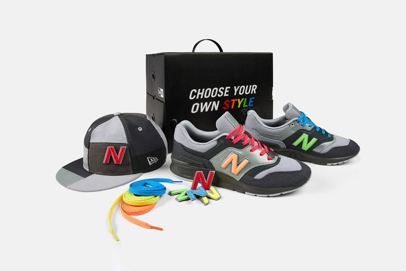 New Era New Balance Customizable 997 Sneaker 9FIFTY Cap Gray Black Orange Red Green Blue collaboration cm997h japan info buy release date july 26 2019
