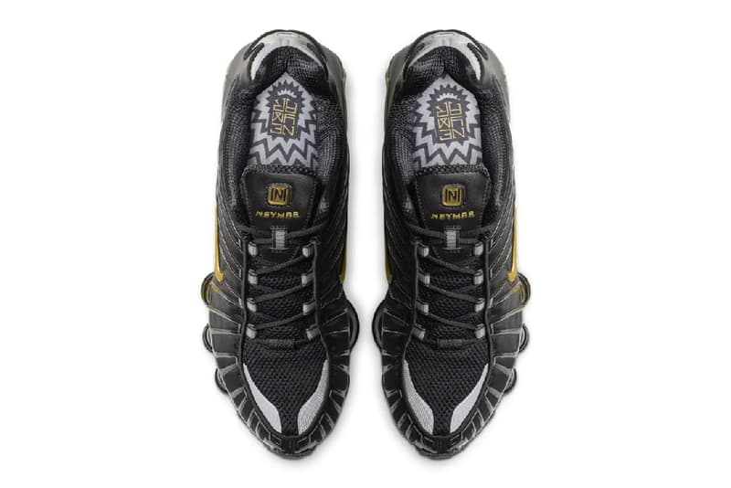 Neymar Jr X Nike Shox Tl Black Gold Release Info Hypebeast