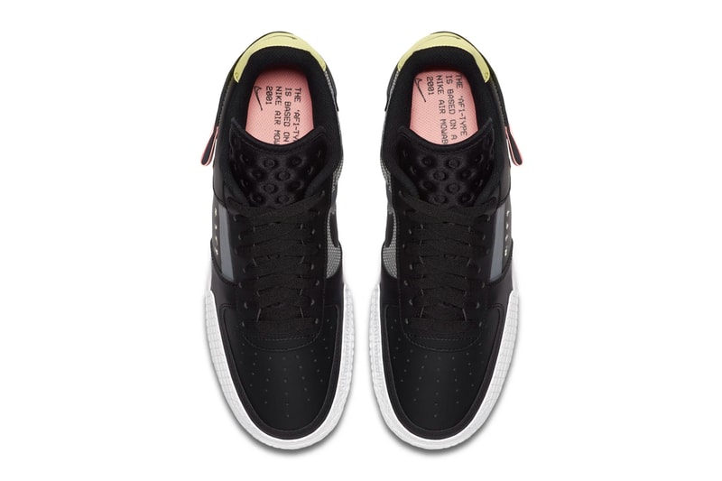 Nike huarache AF1-Type & Drop-Type LX "Pink Tint" Pack release drop info air force 1  N.354 collection Av6697-001 CI0054-001 Black Anthracite-Pink Tint deconstructed