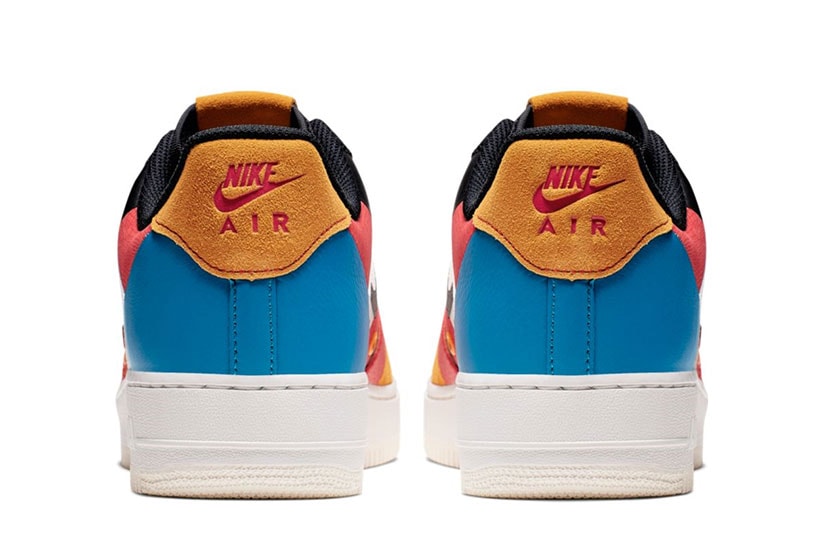 Nike AIR FORCE 1 '07 PRM 1-CI0065-101 Release colorblocked sneakers tennis footwear shoes trainers 