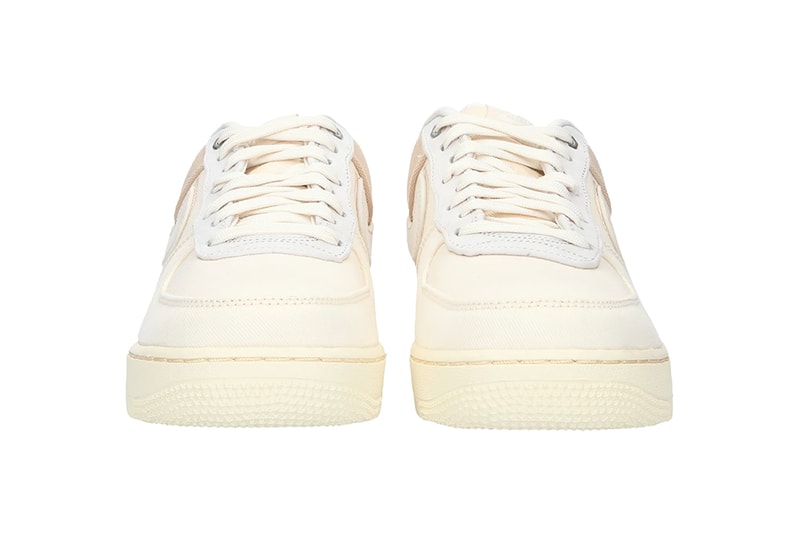 Nike Air Force 1 07 PRM 3 PALE IVORY LIGHT CREAM Release drop date info price CI1116-100 sportswear footwear shoes sneakers canvas