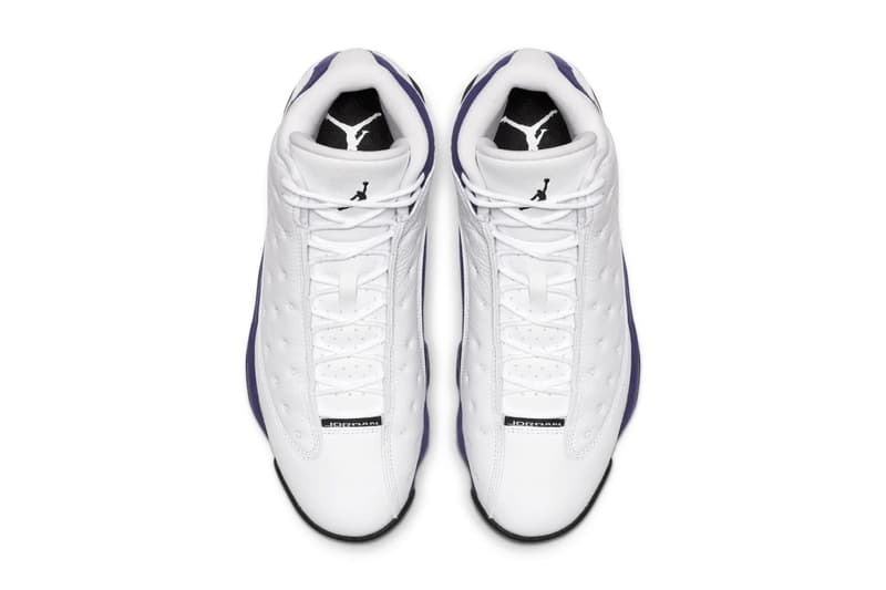 Air Jordan 13 White Court Purple Release Info Hypebeast