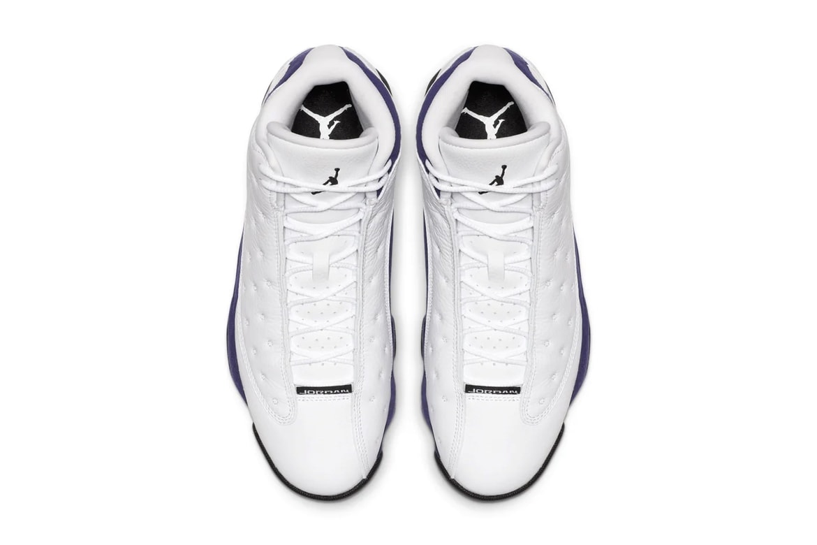 Air Jordan 13 White Court Purple Release Info Hypebeast