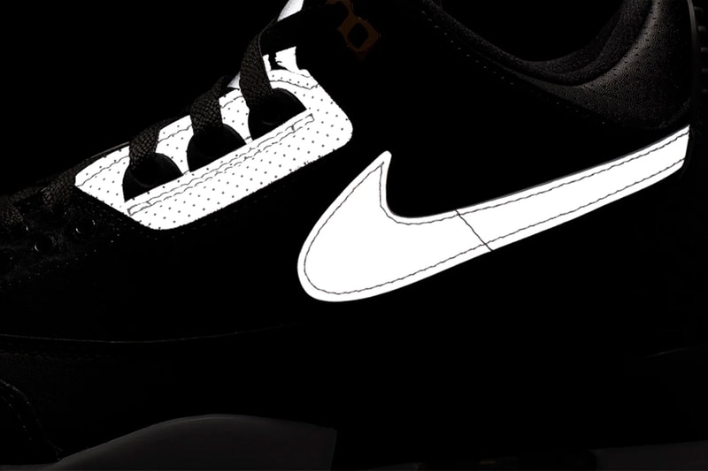 Nike Air Jordan 3 Retro Tinker Hatfield "Black/Cement Grey" Release Information Suede Leather 3M For Sale Swoosh Michael Jordan