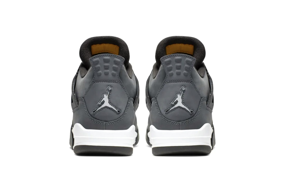 Air Jordan 4 Cool Grey Release date 30th anniversary basketball jordan brand michael jordan 2004 release suede tonal black and white midsole air unit bubbles sneakers aj4