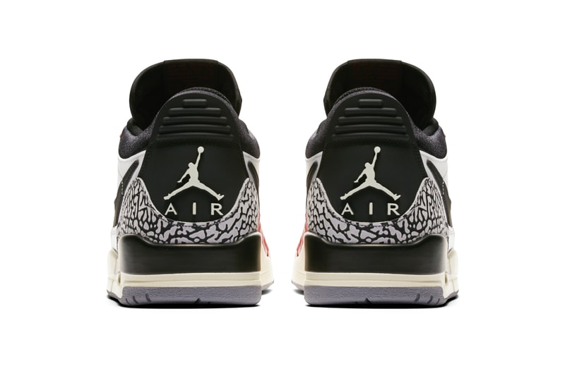 Nike Air Jordan Legacy 312 Summit White Varsity Red Michael Jordan Chicago Bulls retro vintage velcro strap grey pattern windy city area code low top