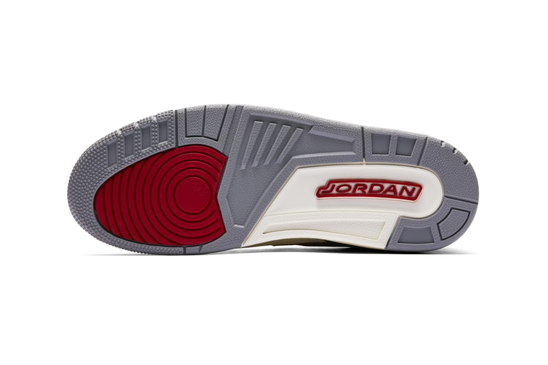 Nike Air Jordan Legacy 312 Summit White Varsity Red Michael Jordan Chicago Bulls retro vintage velcro strap grey pattern windy city area code low top
