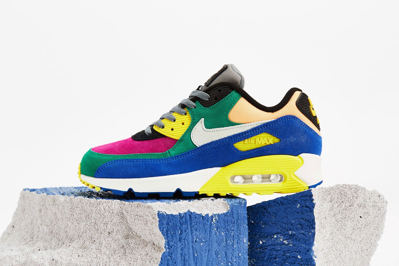 Nike Air Max 90 QS Viotech 20 Lucid Green Game Royal 2 july 25 purchase price cost end date pics pic pictures 2019 end clothing buy inf release